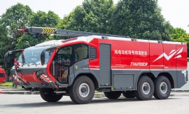 6x6 Electric Airport Fire Truck